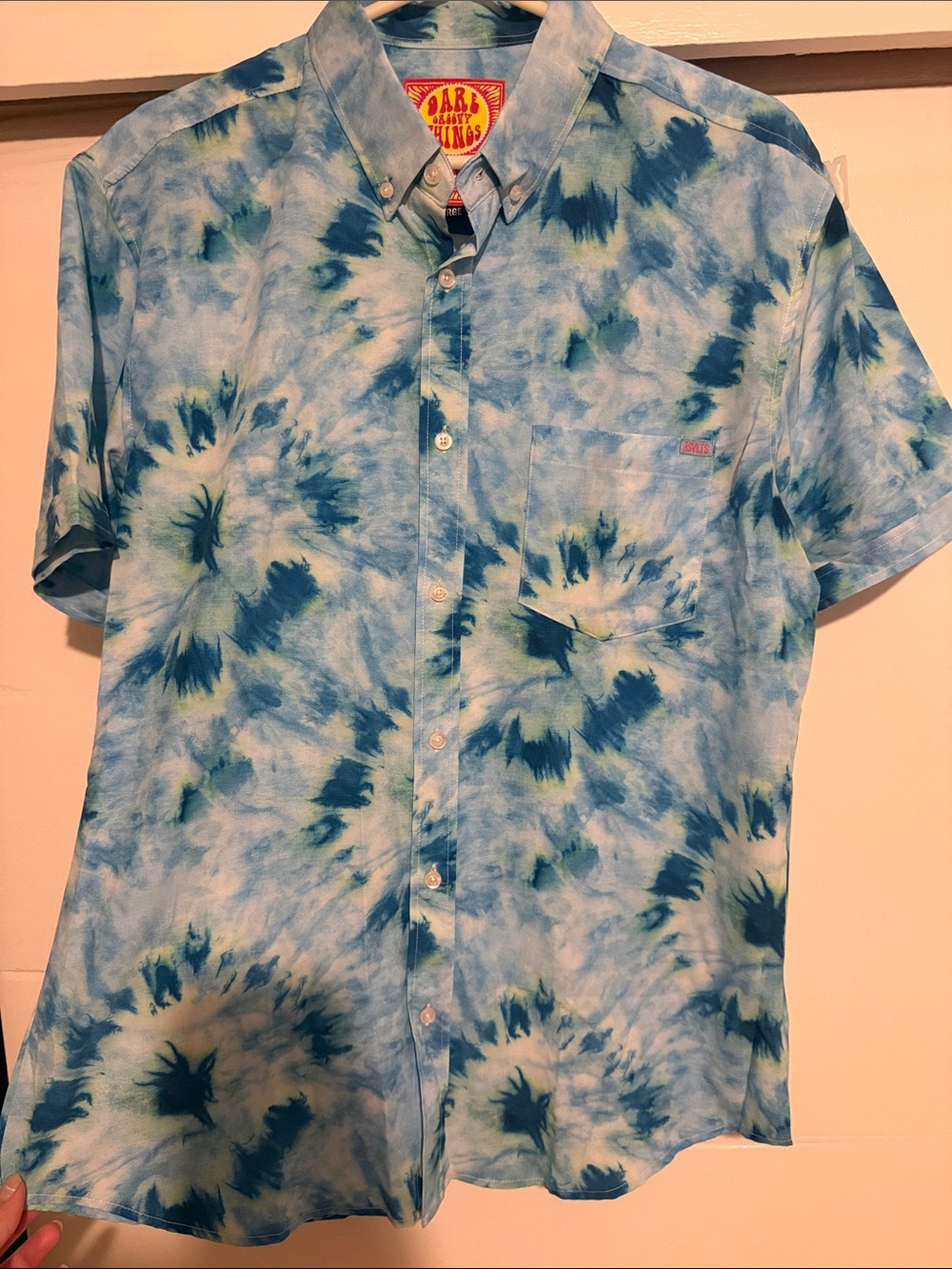 Dare Groovy Things RSVLTS Button-Up Shirt